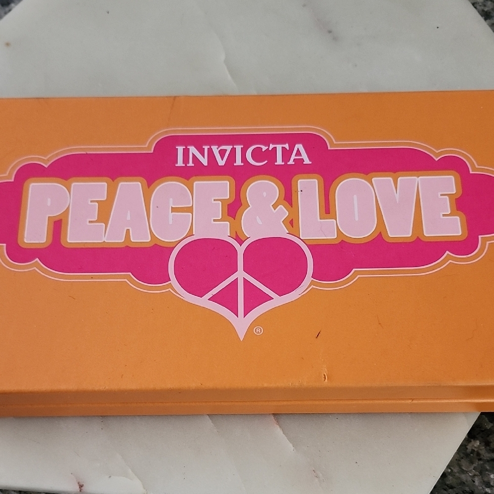 Invicta Peace & Love Replacement Leather Watch Bands